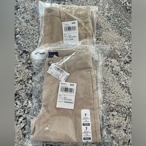 2 Pairs Children’s Place Pants NWT Size 7Slim
